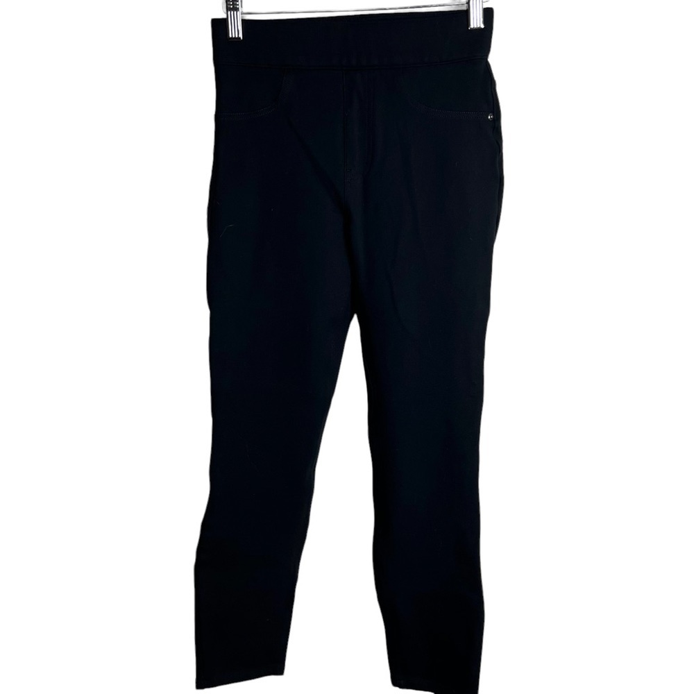 SPANX THE PERFECT BLACK PANT, ANKLE 4 POCKET PONTE KNIT PANT SIZE XS - Picture 3 of 13
